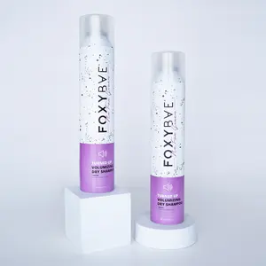 FoxyBae BOGO Turned Up Volumizing Dry Shampoo - Biotin Inflused No Wash Cleansing Dry Shampoo Haircare, Lily Cucumber Scent