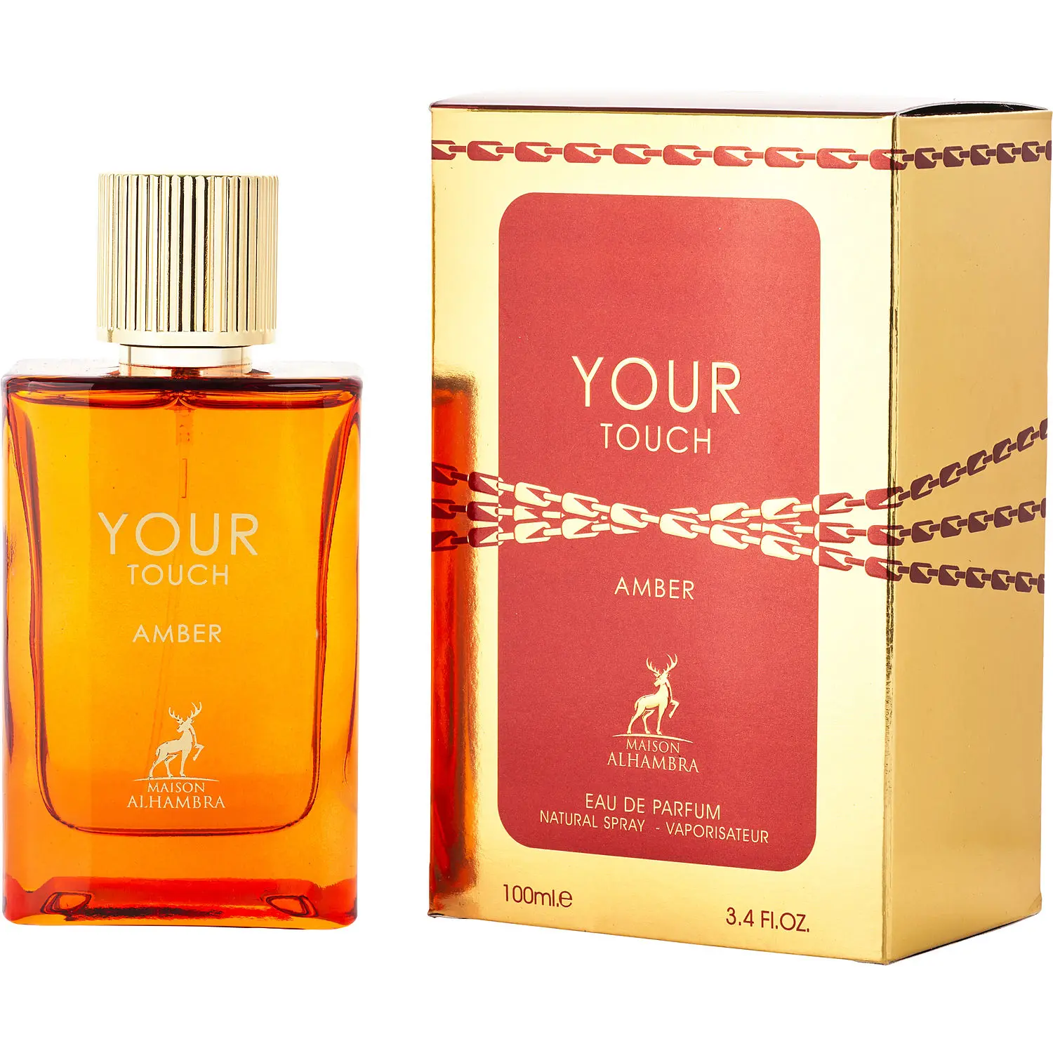 Maison Alhambra Your Touch Amber By Maison Alhambra Eau De Parfum For Unisex