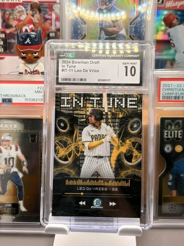2024 Bowman Draft In Tune Leo De Vries GEM MINT 10