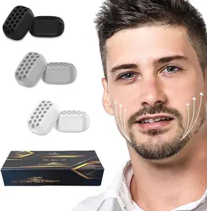 M ONE Jawline Exerciser for Men and Women, 6 pcs Silicone Jaw Exerciser Tablets with 3 Resistance Levels.