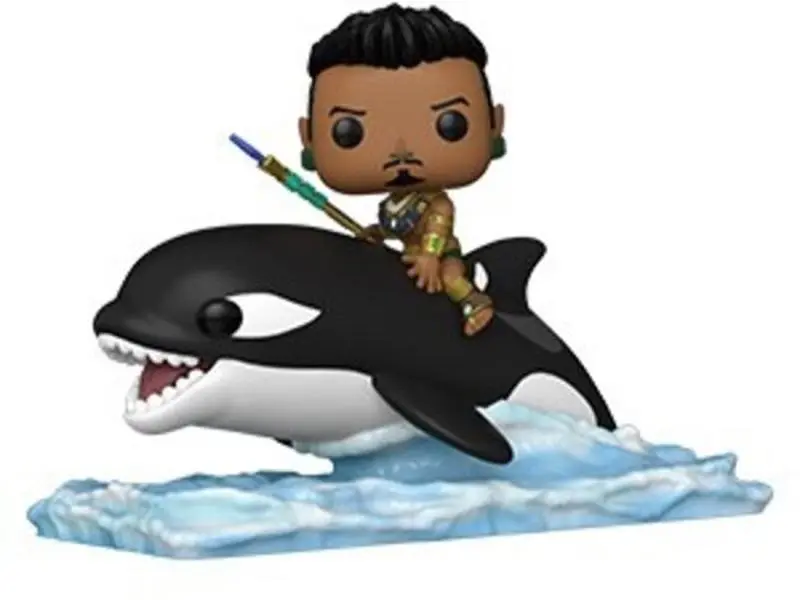 Funko POP! RIDE SUPER DELUXE: Marvel - Black Panther - Wakanda Forever - Namor with Orca  [COLLECTIBLES] Vinyl figurine/statue