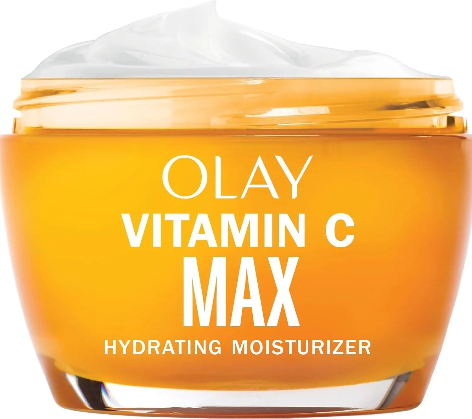 Olay, Vitamin C MAX Face Moisturizer, Brightening Cream for Women, Hydrating, Evens Tone, Dark Spot and Hyperpigmentation Reduction, Glowing Skin Care - Niaciniamide, Peptides, 1.7 Ounce