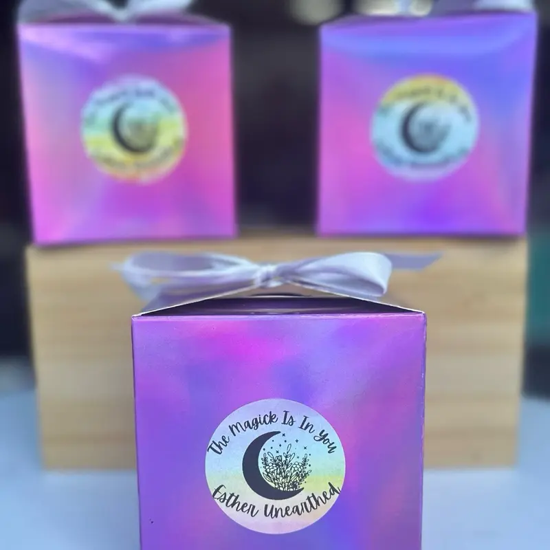 Esther Unearthed Ethically Sourced Crystal Mystery Bags & Boxes - for Healing, Cleansing, Love, Protection, or Abundance - Perfect Gift for Any Occasion
