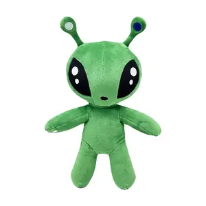 30cm Green Alien Plush Toy Anime Tentacled Horn Alien Monsters Horror Doll Boys Girls Soft Toys Stuffed Throw Pillow Kids Gifts