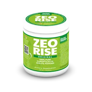 ZEORISE [Original] - 100% Natural Alkaline Zeolite Powder (VAM technology activated, Unflavored, 7.2 oz)