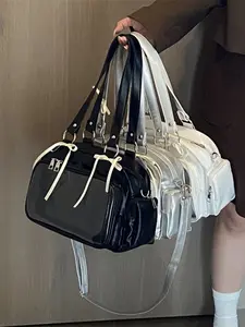 Cute Fashionable Handbag Bowling Crossbody Shoulder Bag, Casual Commuter Bag, Suitable for Daily Casual and Business Travel, Women's Dedicated Bag