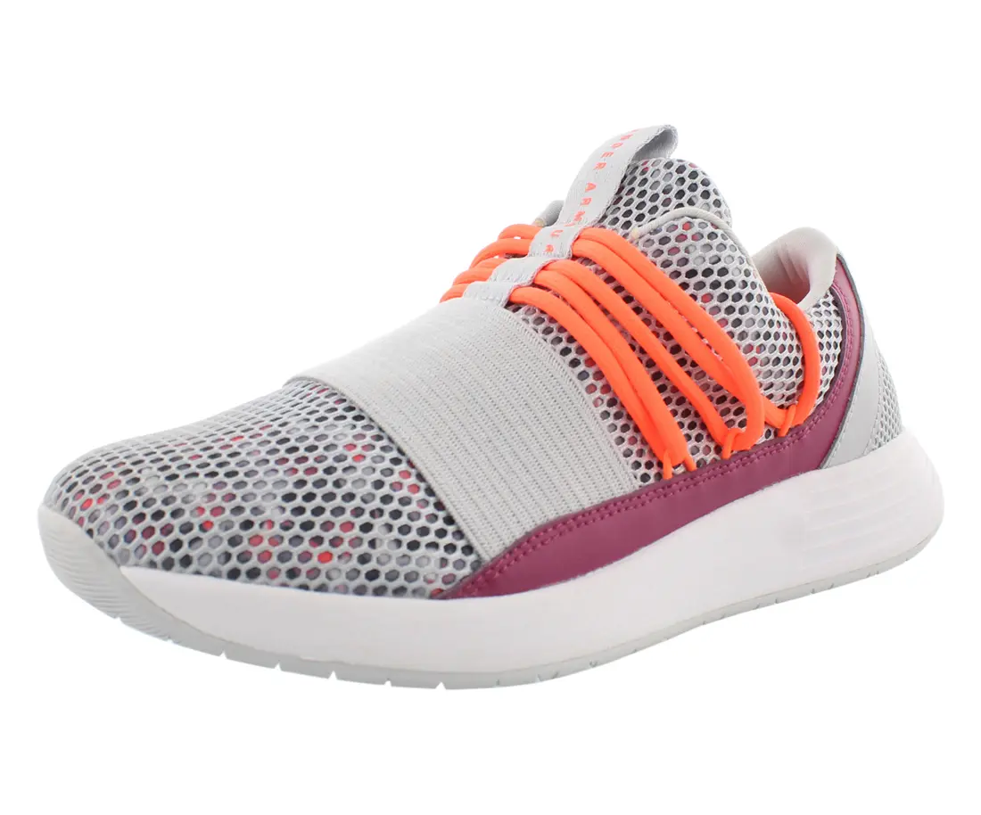 UNDER ARMOUR Athletic Shoes for Women, Breathe Lace Lightweight Mesh Training Sneaker for Gym and Everyday Wear, Sports Shoes, Casual, Athleisure Women's Sneaker, Walking Shoes