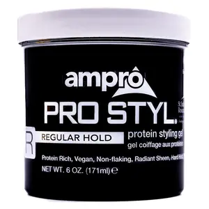 Ampro Pro Styl Styling Gel, Regular - 6 oz Hair Gel