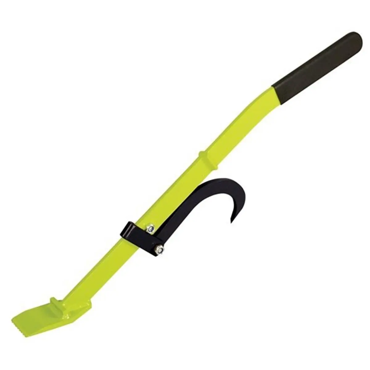 Timber Tuff 31 in. Universal Tree Felling Lever & Log Roller Hand Tool, High-Vis Design, Extra Leverage for Skid Loaders & Small Tractors, Frees Pinched Chain Saws for Outdoor Use