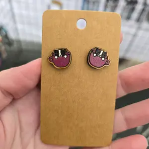 Teacup kitties stud earrings-teacup stud earrings-teacup earrings-cat related stud earrings-cat earrings