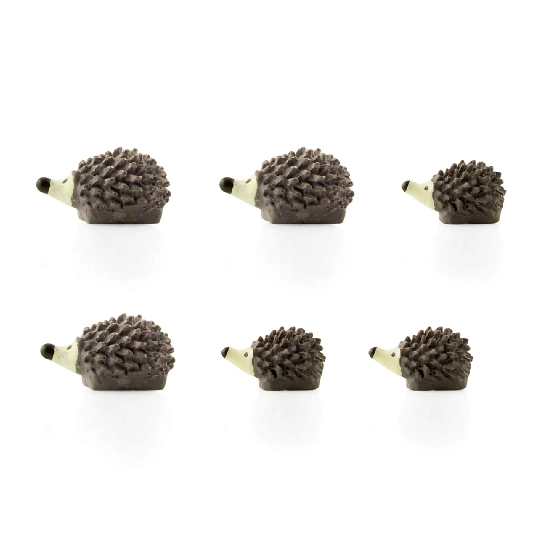 colorful hedgehog magnets
