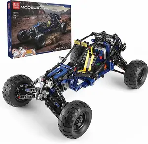 Mould King 18018 Lightning Climbing Sport Car Remote Control Off Road Vehicle Building Block Adult Kid Toy 515 Pcs Monster Truck