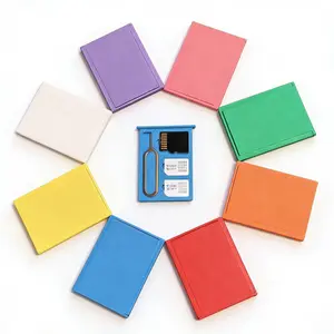 1PC SIM Card Storage Case, Portable SIM Card Case, Includes SIM Eject Pin, Mini Portable Compact Design, Shock- and Dust-Resistant, Secure Storage for SIM and TF Memory Cards, Mobile Phone and Digital Accessories