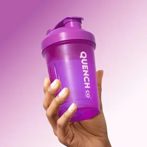 QUENCH-Shaker Bottles- Smart Blending Bottle- BPA free, Leak-Proof Design, 300 ml Capacity for Sport & Fitness