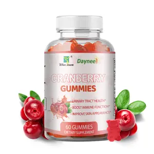 Wins Town Cranberry Gummies  - Cranberry Supplement Alternative to Cranberry Pills or Juice for Women, Men.Cranberry for Urinary Tract Health, UTI Relief- Vegan, Halal,  60 Gummies