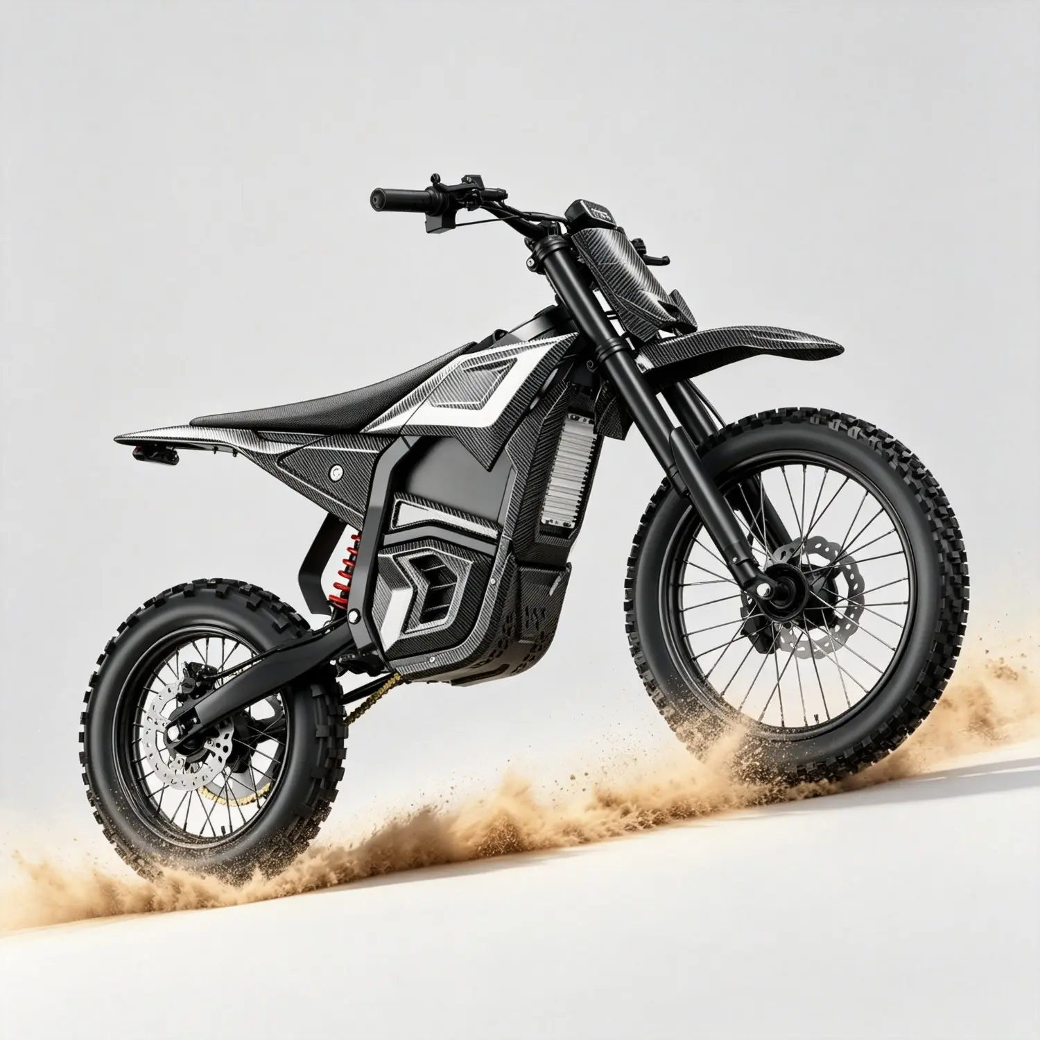 Q1 Electric Off-Road for Teens & Adults - 5500W Peak Power, 57 MPH Top Speed, 60V 30Ah Battery, 65 Mi Range, Full Suspension, Hydraulic Disc Brakes, 14-In/12-In All-Terrain Tires Off-Road