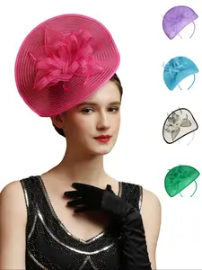 1pcs Womens Derby Hair Clip Tea Party High Quality Hat Bridal Wedding Church Hats