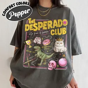 The Desperado Club Dungeon Crawler Shirt, New Achievement Carl T-Shirt, Sci-Fi Book Lover Tee, Bookish Apparel, Gift for Men, Gift for Women, Crew Neck T-shirt, Trending T-shirt