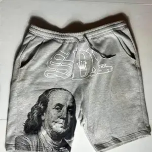 Men's  S-DL Gray Shorts, Hip Hop Style, Streetwear Shorts, Trendy Outdoor Wear Daily Wear, Designer Clothing, Gift for him, Gift for her, Birthday's gift