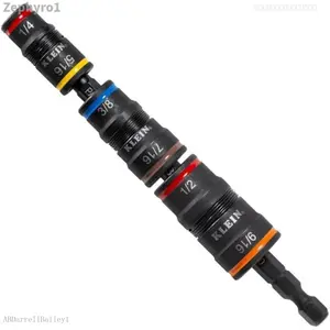 Tools 32933 Impact Driver, SAE 7-in-1 Impact Rated Socket Set, 3 Flip Sockets with 6 Hex Driver Sizes and 1/4-Inch Bit Holder, 5-Inch ShaftZephyroFFSummitSupply7ABDarrellBailey1