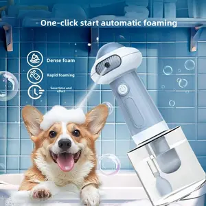 Shower Gel Foaming Machine Bubble Machine Dog Cat Bathing Shower Gel Foamer Second Generation