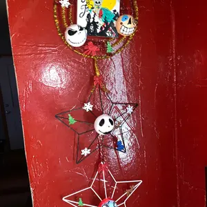 The Nightmare Before Christmas Handmade Metal door Hanging