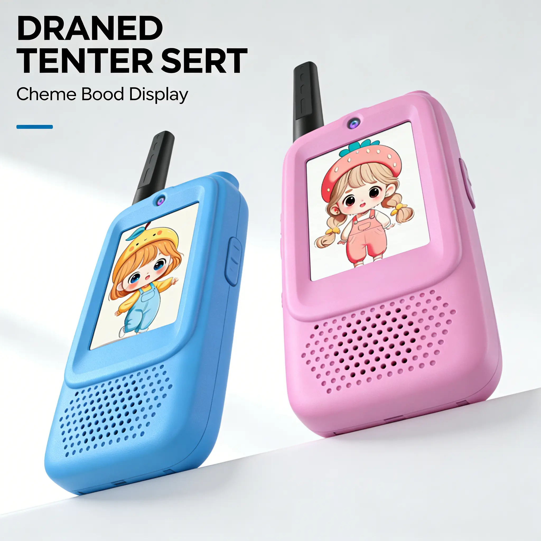 HD Video Walkie-Talkies for Kids: Kids' Gifts, Children's Bluetooth Walkie-Talkies, Mini Video Walkie-Talkies for Outdoor Travel