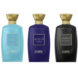 (3pc Bundle Pack) "The Marvelous" Aqua Sultan + Elixir + Mashriq by ZENIA EDP Spray, 3.4oz
