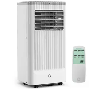 Portable Air Conditioner, 8000 BTU Air Conditioner for Bedroom with 3 in-1 Cooling AC Portable Air Conditioner for Room with Sleep Mode, Ventless Floor Air Conditioner, 3 Speeds Fan