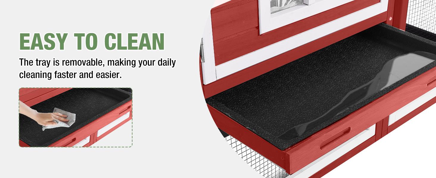 Aivituvin-AIR23R-Wooden Chicken Coop on Wheels for 2-3 Hens-Chicken Coop Aivituvin-AIR23R-Wooden Chicken Coop on Wheels for 2-3 Hens-Chicken Coop