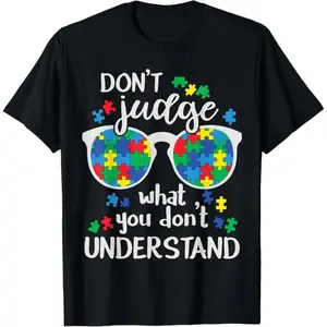 Comfortable Cotton Autism Awareness T-Shirt Perfect for Sensitive Skin Daily Activities Sports and Travel