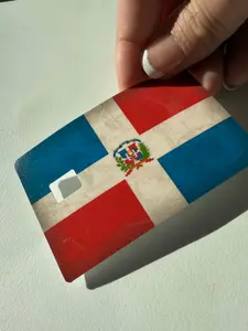 Dominican Republic Flag Credit / Debit Card Skin