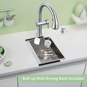 Deluxe Modern Kitchen and Bar Basin – Durable High-Quality Stainless Steel Construction – Sleek Design for Home Renovation – Ideal for Kitchens and Bars