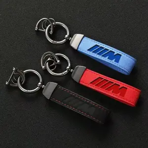 Alcantara Leather M series Keychain Alcantara Leather M series Keychain