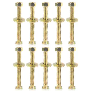 10 Pcs 8.8 Grade Cagebolt Release Brake Cage Bolts Replacement 800921 for Semi Truck School Bus RV Trailer Spring Brakes Air Spring Brake Chamber