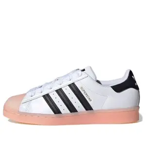 (WMNS) adidas Superstar 'Rubber Shelltoe - Coral' FW3553