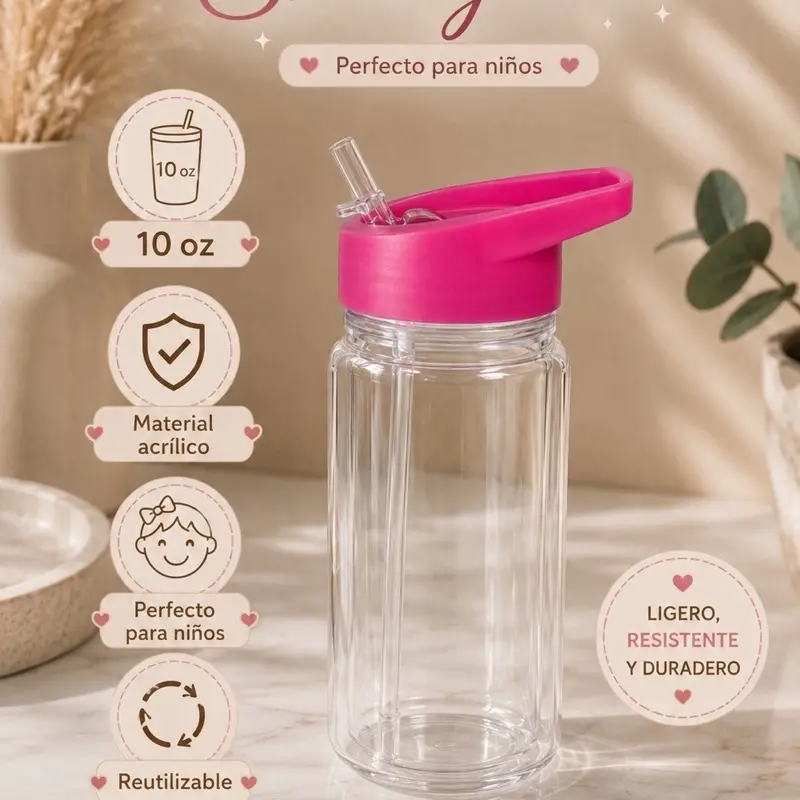 10 oz Customizable Glass, Personalized Drinkware for Daily Use, Home & Kitchen Essentials