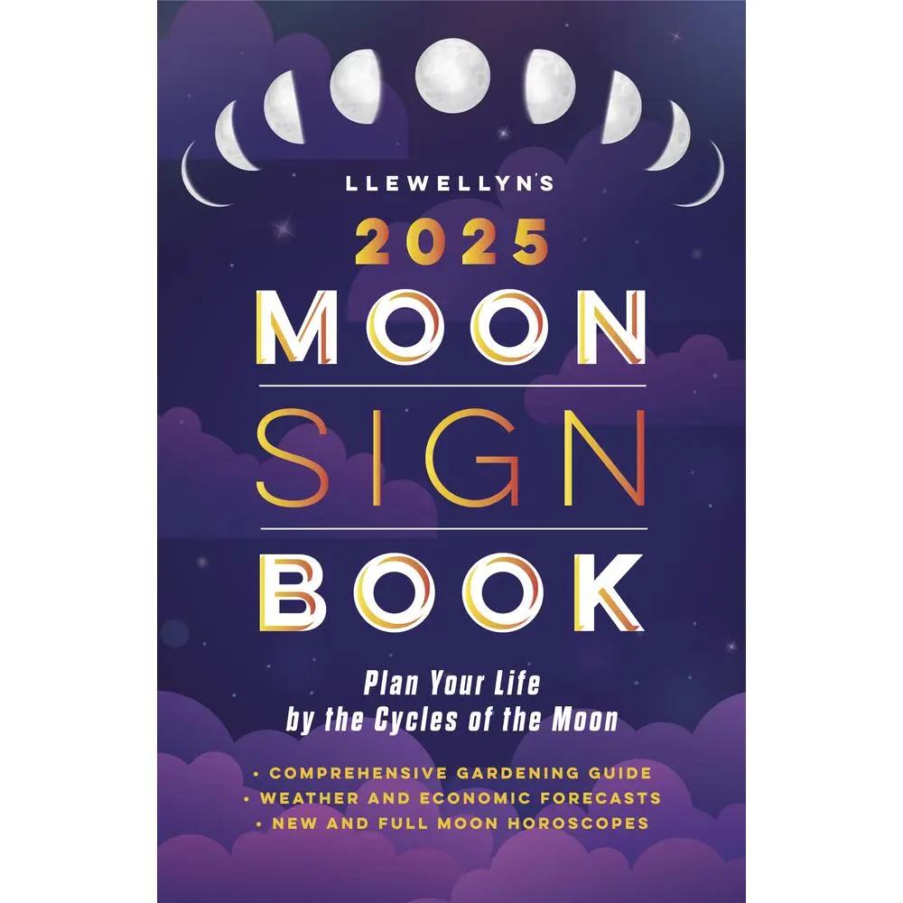 Used Llewellyn's 2025 Moon Sign Book: Astrology Planner for Lunar Cycle Garden Planning & Forecasts by Llewellyn (English Paperback)