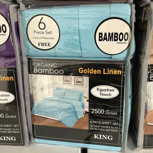 Bamboo sheet light blue