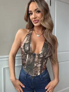 Mossy Sweetheart Halter Top