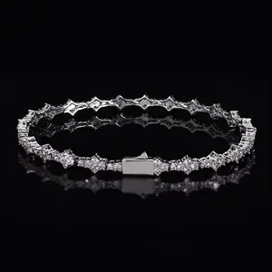 GW Cross Tennis Bracelet – 18k Gold plated or Silver plated