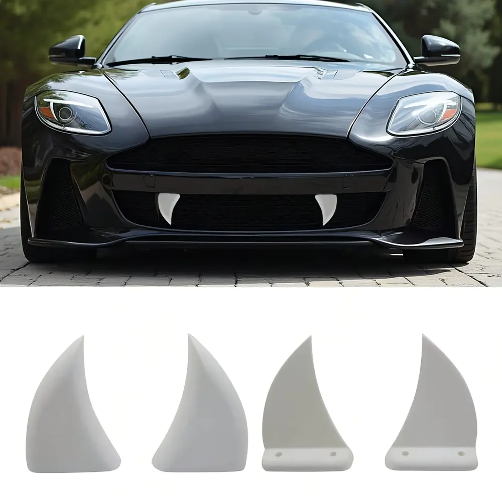4pcs Halloween Car Funny Fang Vampire Tooth Decor, Universal Car Decoration Gift, Fun Car Accessory for Halloween Season