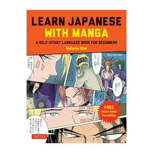 Learn Japanese with Manga Vol. 1  Beginner Language Book with Comic Lessons & Audio - Paperback