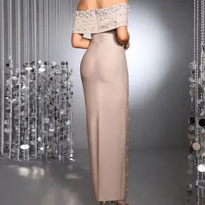 slim body pearl dress