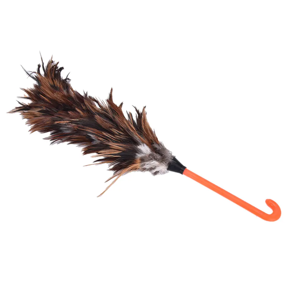 1PC Magic Chicken Feather Duster Household Dusting Tool Practical Anti Static Car Window Long Cleaner Duster Random Color