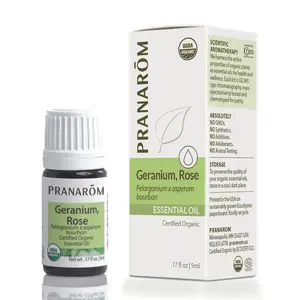 Pranarom Rose Geranium Essential Oil – Bio | Certified Organic Balance & Skincare Oil