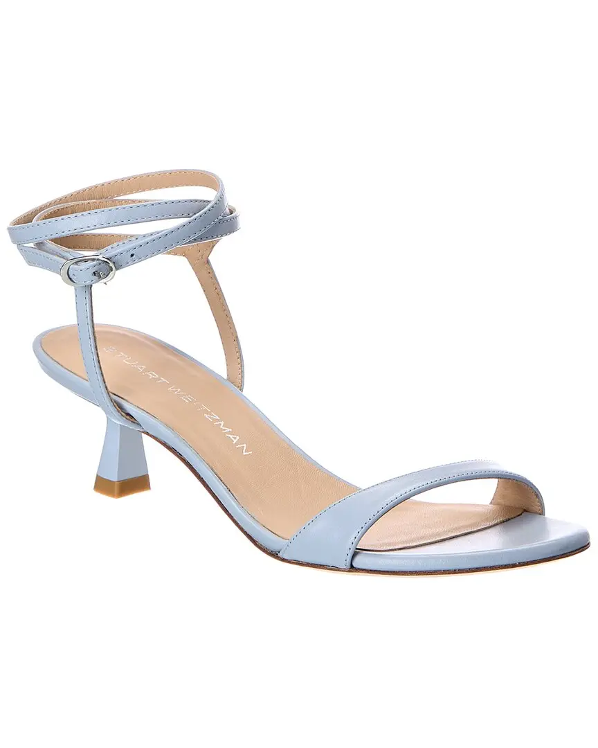 Stuart Weitzman Nudist Wrap 50 Leather Sandal