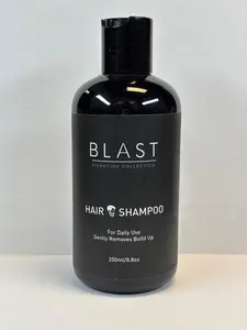 Blast Signature Collection Hair Shampoo - Gentle Cleanse Nourish & Strengthen with Coconut Oil for Healthy Shiny Hair 250ml - Cleansing