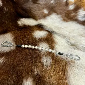Metal Beaded Curb Chain for Horses
