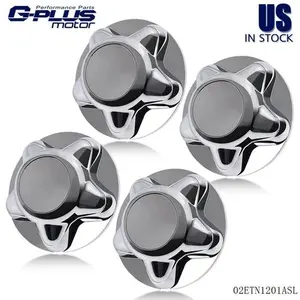 4 Pcs Chrome Wheel Hub Cap Center Cover Fit For 97- 03 Ford F150 Expedition Rim